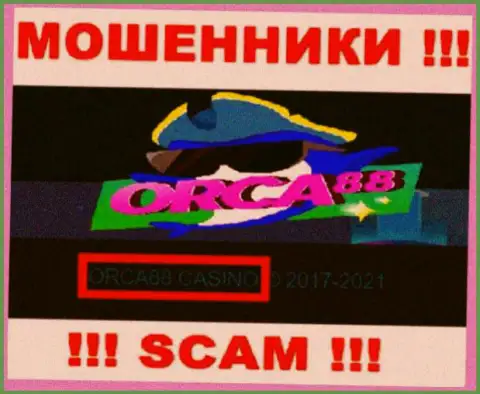 ORCA88 CASINO руководит брендом Orca88 - это ЖУЛИКИ !!!