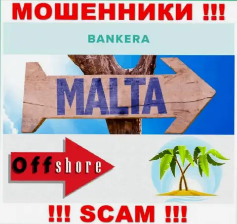 С Банкера крайне рискованно сотрудничать, место регистрации на территории Malta