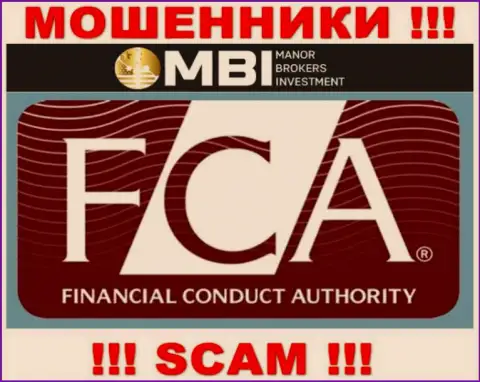 Будьте крайне бдительны, FCA - это мошеннический регулирующий орган интернет-мошенников Манор Брокерс
