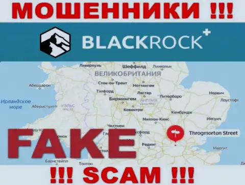 BlackRock Plus не хотят нести ответственность за свои мошеннические комбинации, поэтому информация о юрисдикции ложная