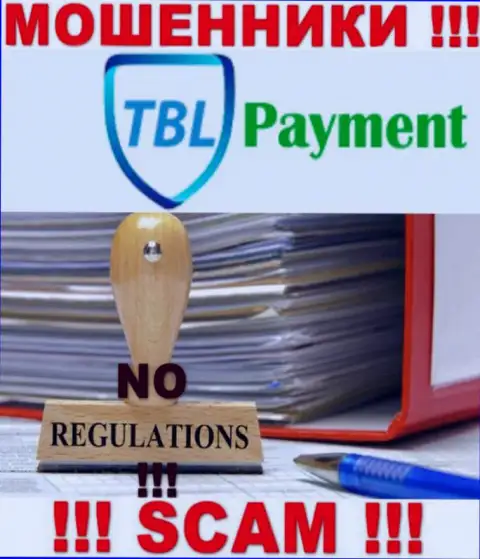 Избегайте TBL Payment - рискуете остаться без денежных вложений, ведь их деятельность никто не контролирует