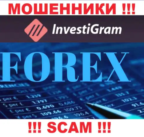 Форекс - это направление деятельности преступно действующей организации Инвести Грам