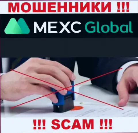 MEXC Global - это явно МОШЕННИКИ ! Контора не имеет регулятора и разрешения на работу