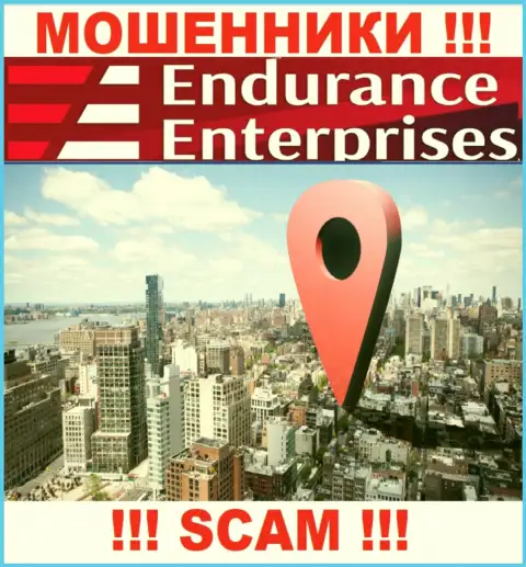 Обойдите десятой дорогой мошенников Endurance Enterprises, которые спрятали юридический адрес регистрации