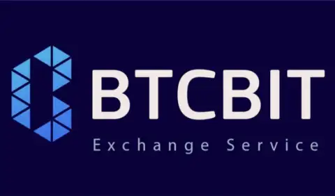 Официальный логотип организации по обмену цифровых денег BTCBIT Sp. z.o.o