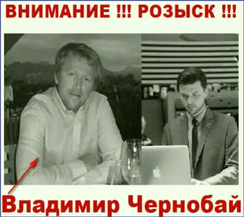 Владимир Чернобай (слева) и актер (справа), который выдает себя за владельца лохотронной ФОРЕКС дилинговой компании TeleTrade Ru и Форекс Оптимум